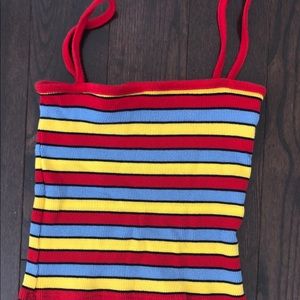Brandy Melville rainbow tank top
